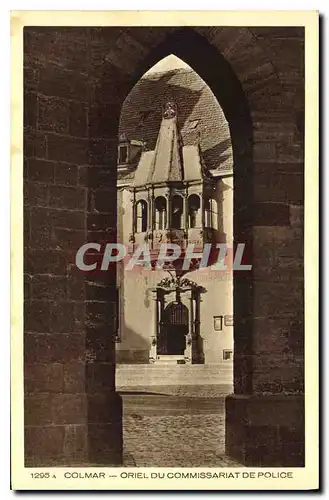 Cartes postales Colmar Oriel du Commissariat de Police