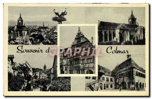 Cartes postales Souvenir de Colmar