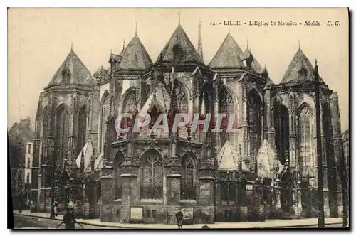 Ansichtskarte AK Lille l'Eglise St Maurice Abside