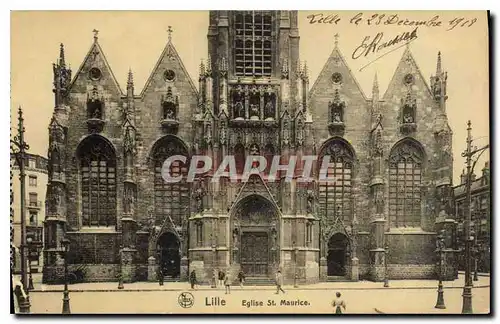 Cartes postales Lille Eglise St Maurice