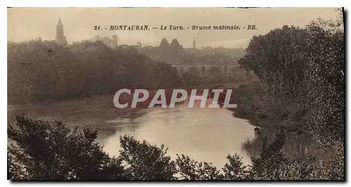 Cartes postales Montauban le Tarn Brume matinale