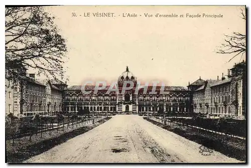 Cartes postales Le Vesinet l'Asile vue d'ensemble et Facade Principale