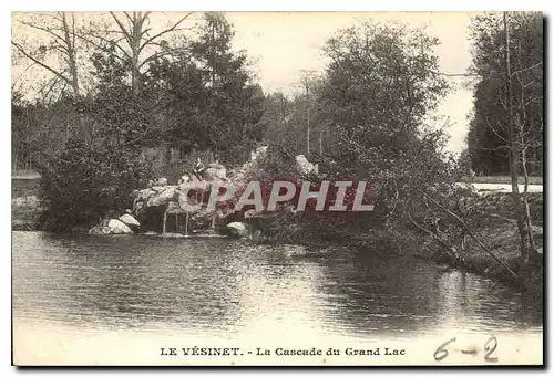 Cartes postales Le Vesinet La Cascade du Grand Lac