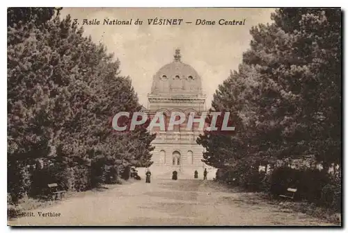 Cartes postales Asile National du Vesinet Dome Central