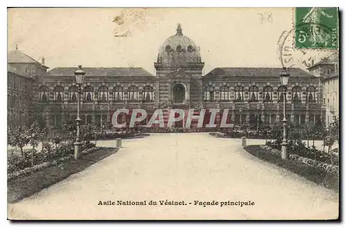 Cartes postales Asile National du Vesinet Facade principale