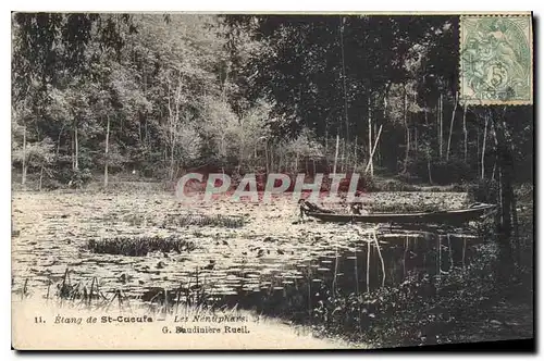 Ansichtskarte AK Etang du St Cucufa Les Nenuphars