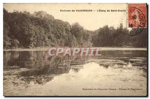 Ansichtskarte AK Environs de Vaucresson l'Etang de Saint Cucufa