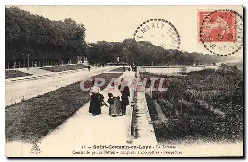 Cartes postales Saint Germain en Laye La Terrasse Costriute par La Notre Longeur