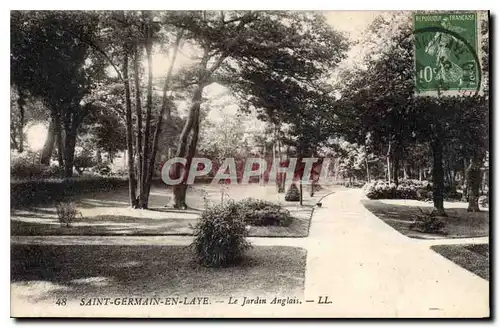 Cartes postales Saint Germain en Laye Le Jardin Anglais