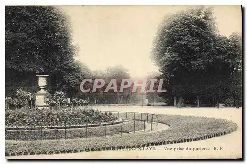 Cartes postales Saint Germain en Laye Vue prise du parterre