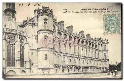 Cartes postales Saint Germain en Laye Facade du Chateau cote de la place Thoers