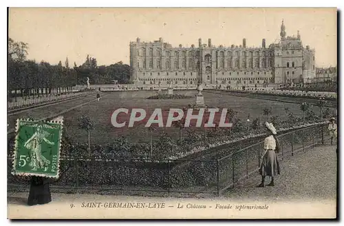 Cartes postales Saint Germain en Laye Le Chateau Facade septentrionale