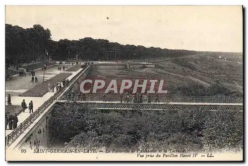 Cartes postales Saint Germain en Laye Vue prise du Pavillon Henri IV