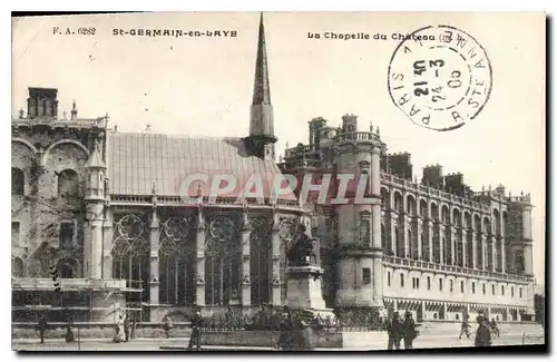 Cartes postales Saint Germain en Laye La Chapelle du Chateau