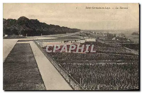 Cartes postales Saint Germain en Laye La Terrasse