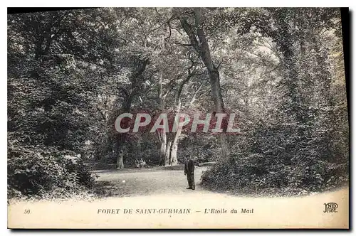 Cartes postales Foret de Sain German  l'Etoile du Mail