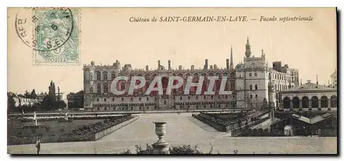 Cartes postales Cahteau de Saint Germain en Laye Facade Septentrionale