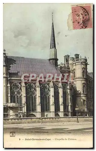 Cartes postales Saint Germain en Laye Chapelle du Chateau