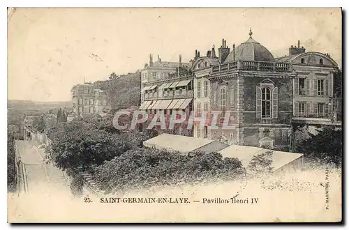 Cartes postales Saint Germain en Laye Pavillon Henri IV