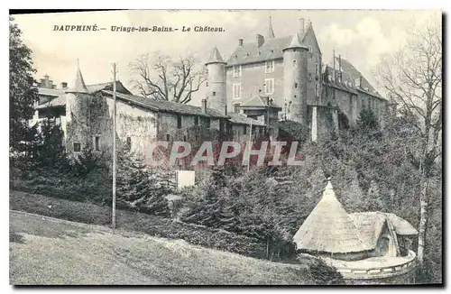 Cartes postales Dauphine Uriage les Bains Le Chateau