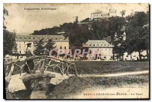 Ansichtskarte AK Uriage les Bains le Parc