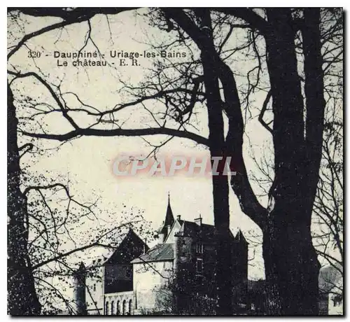 Cartes postales Dauphine Uriage les Bains Le Chateau