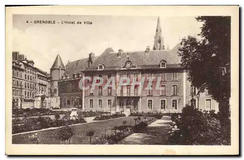 Cartes postales Grenoble l'Hotel de Ville