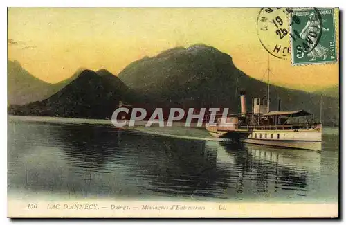 Cartes postales Lac d'Annecy Bateau