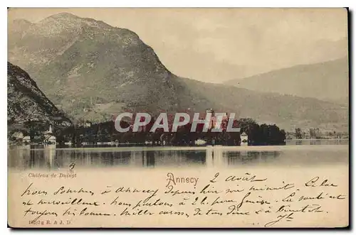 Cartes postales Annecy Chateau de Duingt