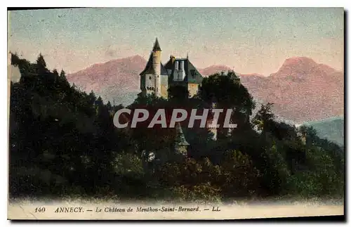 Cartes postales Annecy Le chateau de Menthon Saint Bernard