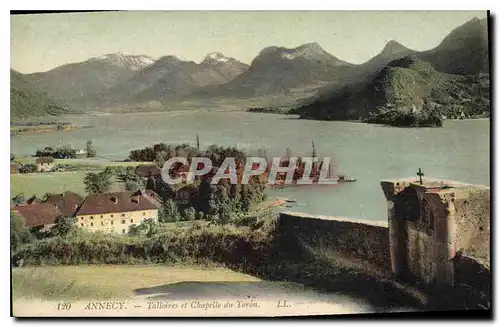 Cartes postales Annecy Talloires et Chapelle du Toron