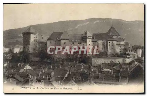 Cartes postales Annecy Le Chateau des Ducs de Genevois