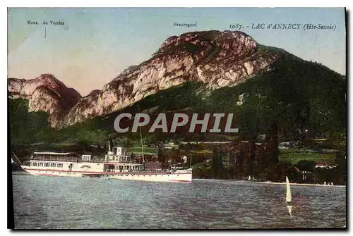 Cartes postales Lac d'Annecy Hte Savoie Bateau