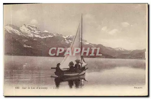 Cartes postales Sur le Lac d'Annecy