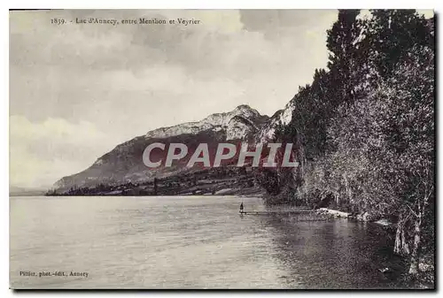 Ansichtskarte AK Lac d'Annecy entre Menthon et Veyrier