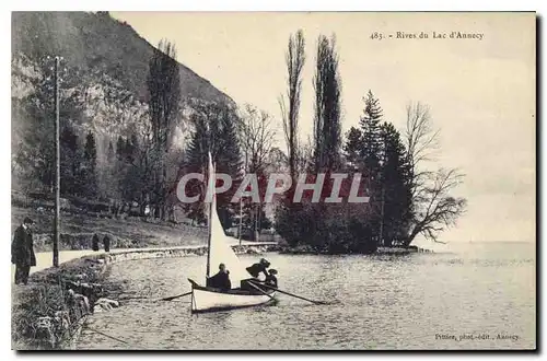 Cartes postales Rives du Lac d'Annecy