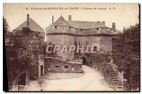 Cartes postales Environs de Bagnoles de l'Orne Chateau de Lassay