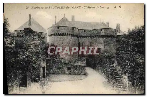 Cartes postales Environs de Bagnoles de l'Orne Chateau de Lassay