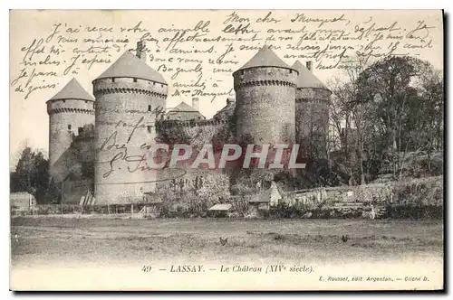 Ansichtskarte AK Lassay le Chateau