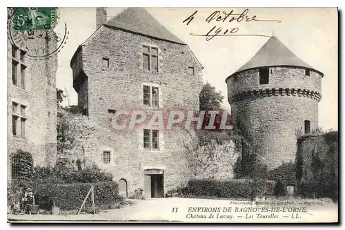 Cartes postales Environs de Bagnoles de l'Orne Chateau de Lassay Les Tourelles