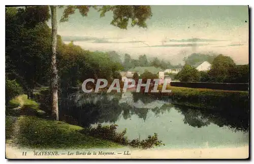 Cartes postales Mayenne les Bords de la Mayenne