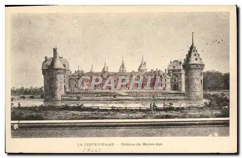 Cartes postales la Ferte Vidame Chateau du Moyen Age