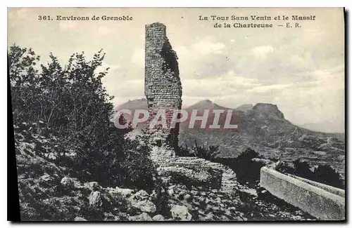 Cartes postales la Tour Sans Venin et le Massif de la Chartreuse