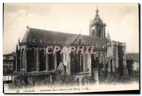 Ansichtskarte AK Colmar Cathedrale Saint Martin