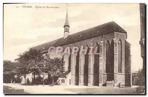 Ansichtskarte AK Colmar Eglise des Dominicains