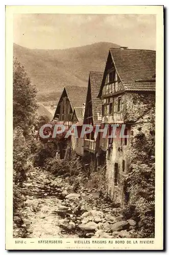 Cartes postales Kaysersberg Vieilles Maisons au Bord de la Riviere