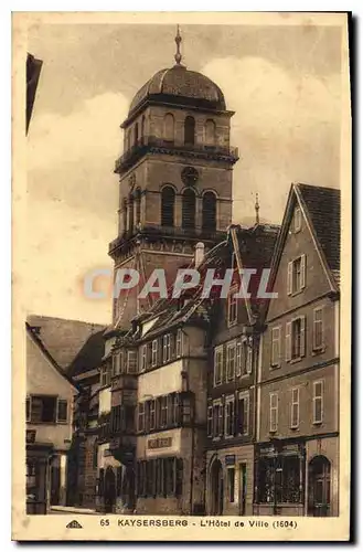 Cartes postales Kaysersberg l'Hotel de Ville