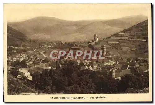 Cartes postales Kaysersberg Haut Rhin Vue generale