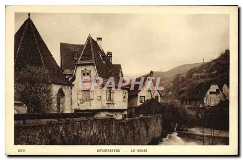 Cartes postales Kaysersberg La Weiss