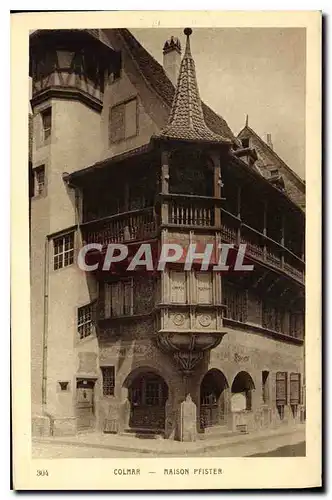 Cartes postales Colmar Maison Pfister